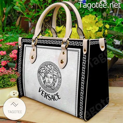 versace purse price|versace black and white purse.